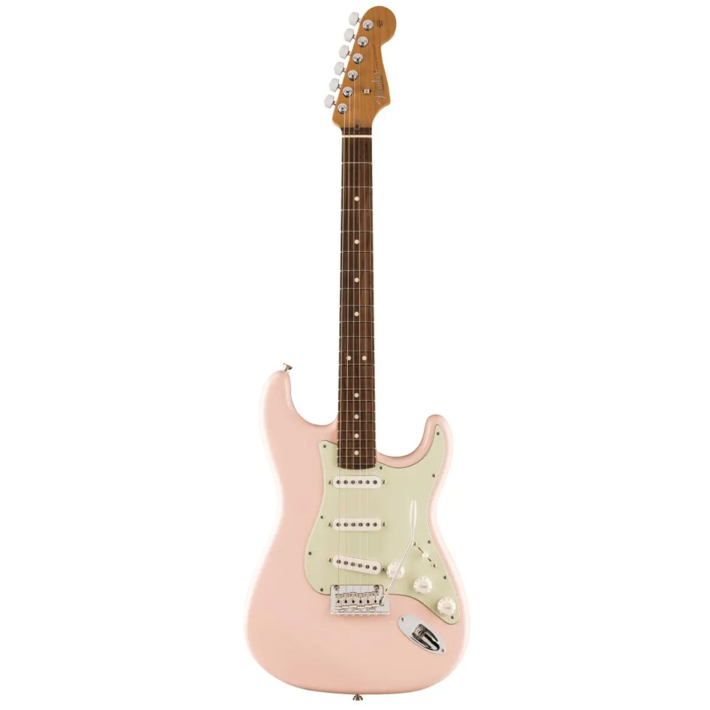 Fender Limited Edition American Professional II Stratocaster Roasted Akçaağaç Sap Gülağacı Klavye Shell Pink Elektro Gitar